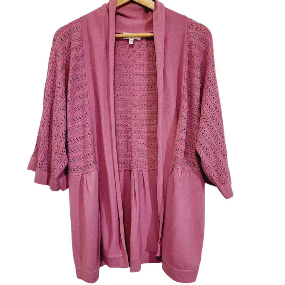 1/2 sleeve cardigan - Picture 2 of 4